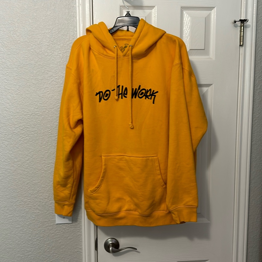 SALLY MCRAE Do the Work Hoodie Sz L